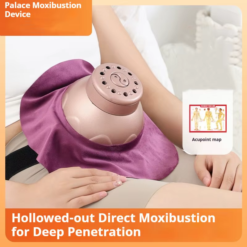 Boîte de Moxibustion Portable Palace pour le Corps Entier, Poitrine et Abdomen – Soin de Beauté