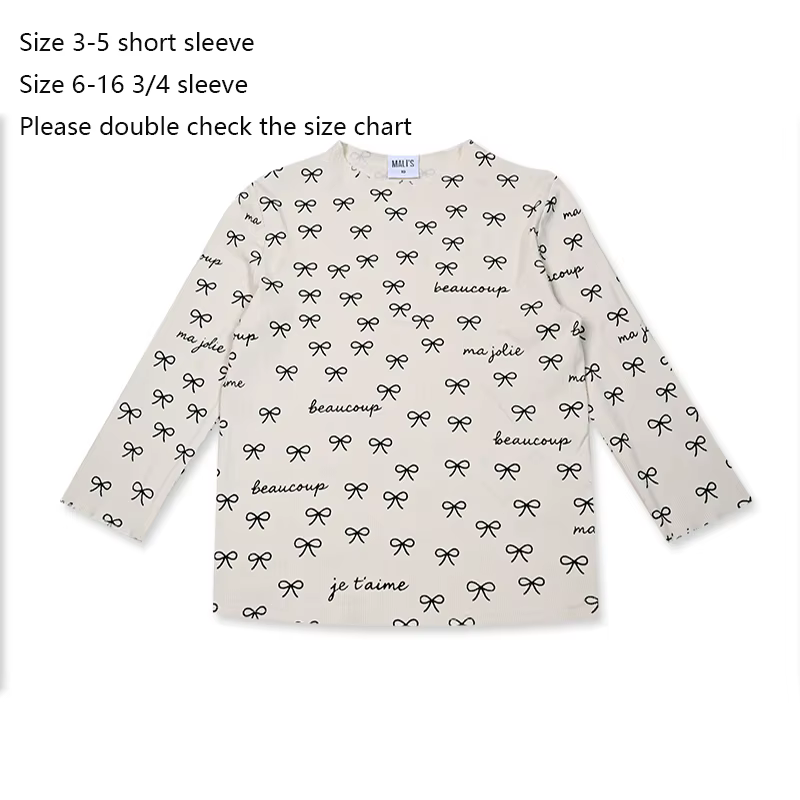 Robe longue noire pour fille et adolescente, pull et t-shirt avec nœud, vêtements d'été en coton pou