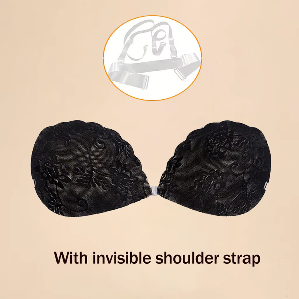 ZXYOUPING-Soutien-gorge sexy en dentelle pour femmes, soutien-gorge invisible auto-adhésif en silico