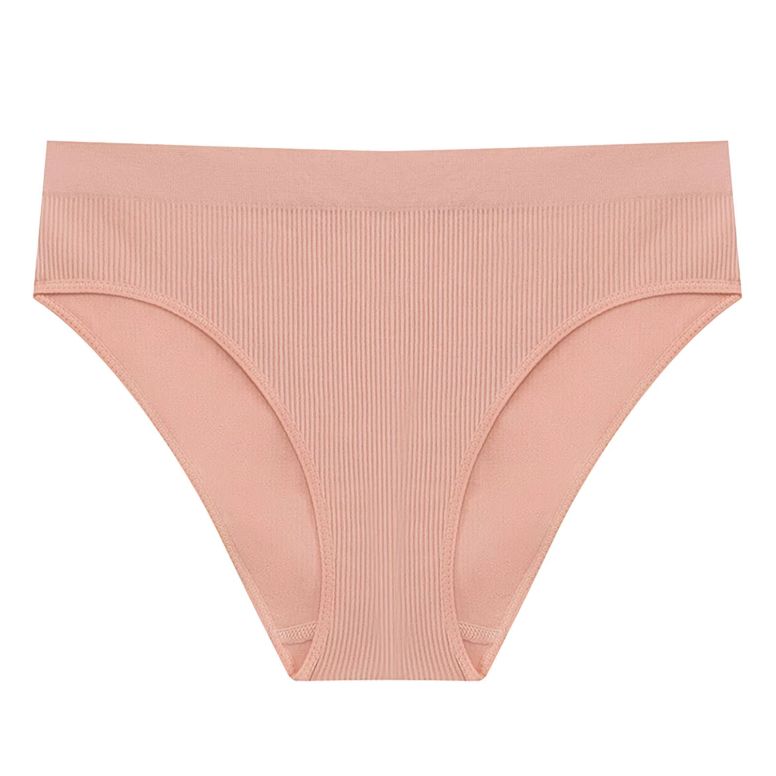 Culottes en coton pour femmes Pack slips fil à coudre respirant pur coton entrejambe femmes culottes