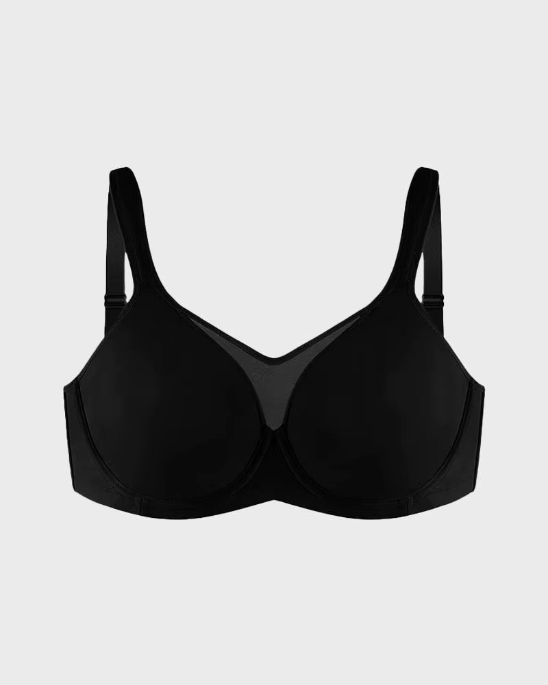 Soutien-gorge à armatures sans doublure grande taille gelée gomme couverture complète fixe grande ta