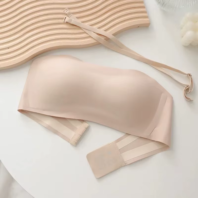Soutiens-gorge pour femmes soutien-gorge sans fil tasse Invisible soutien-gorge rembourré sous-vêtem