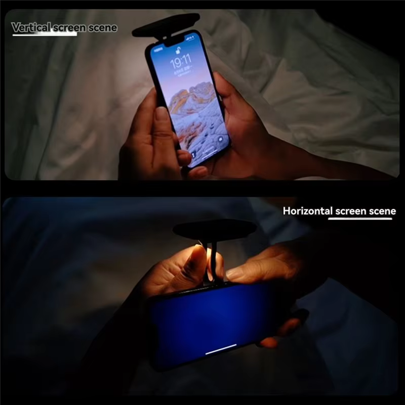 N11R lampe de lecture pour Smartphone lumière chaude respectueuse des yeux lampe de nuit Portable po