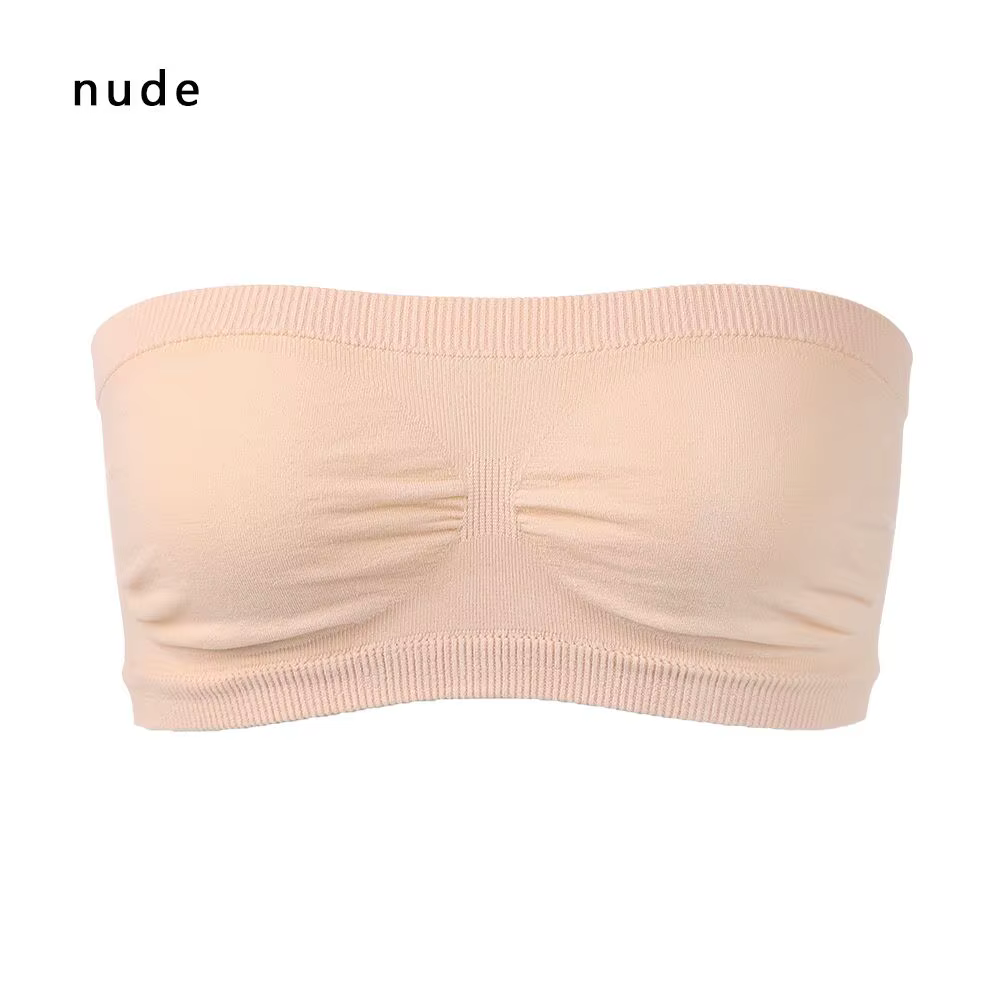 Mode haute élastique sport soutien-gorge bustiers sans couture bretelles enveloppement poitrine