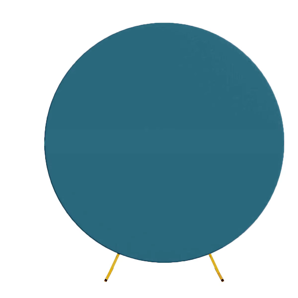 Couverture d'arrière-plan ronde en forme de cercle de couleur Pure, décor de fête prénatale et d'ann