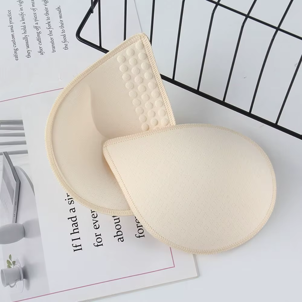 Inserts de soutien-gorge push-up en forme de goutte d'eau pour femmes, lingerie douce, coussretours
