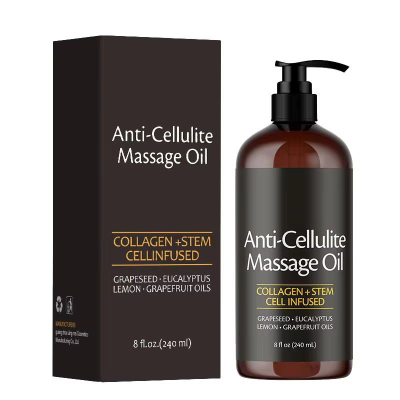 Huile de massage pour le corps raffermissante de la peau 240ml Aromathérapie naturelle Relaxante Apa