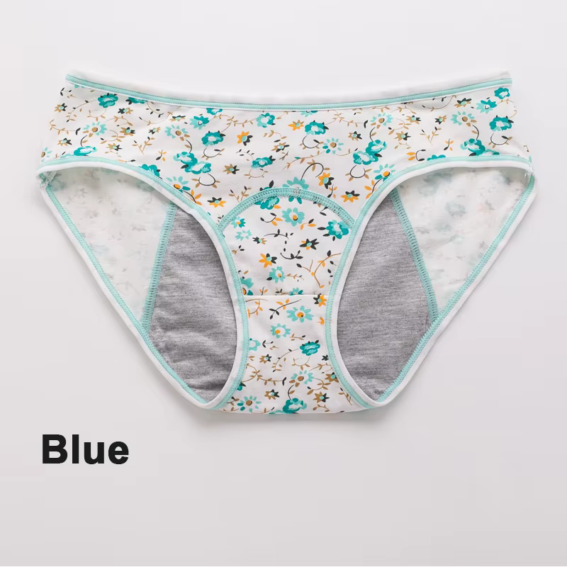 Culottes menstruelles, sous-vêtements physiologiques anti-fuites pour filles, sous-vêtements menstru