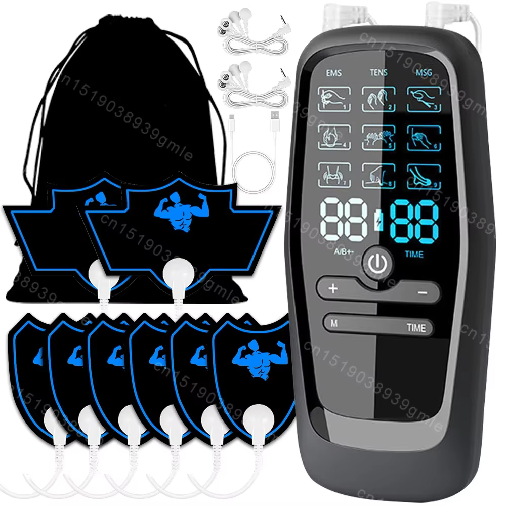 EMS Stimulation musculaire électrique USB physiothérapie dizaines unité Machines impulsion Mini mass